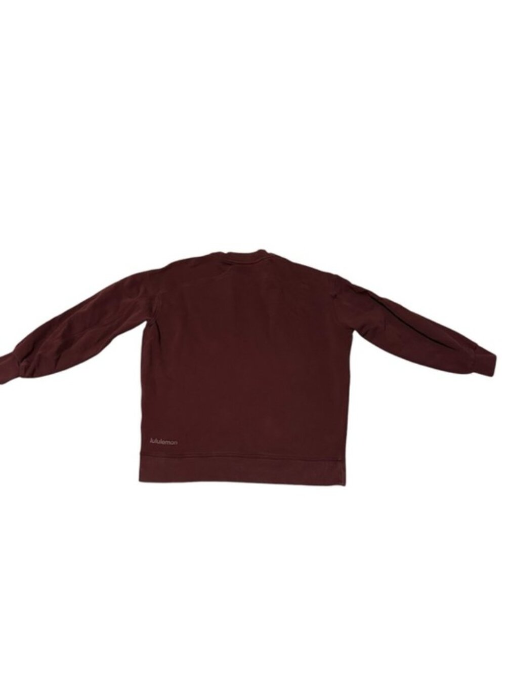 Lululemon Women's Crewneck Pullover Sweatshirt Burgundy Long Sleeved - Picture 4 of 4